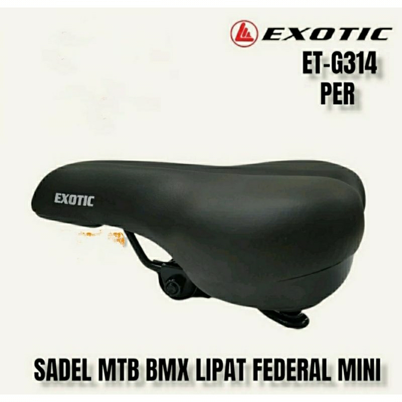 sadel / jok sepeda mtb lipat per Exotic