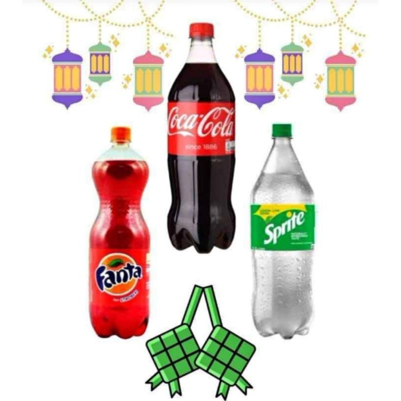 

Fanta sprite cola 1 Liter per botol ( 1pcs)