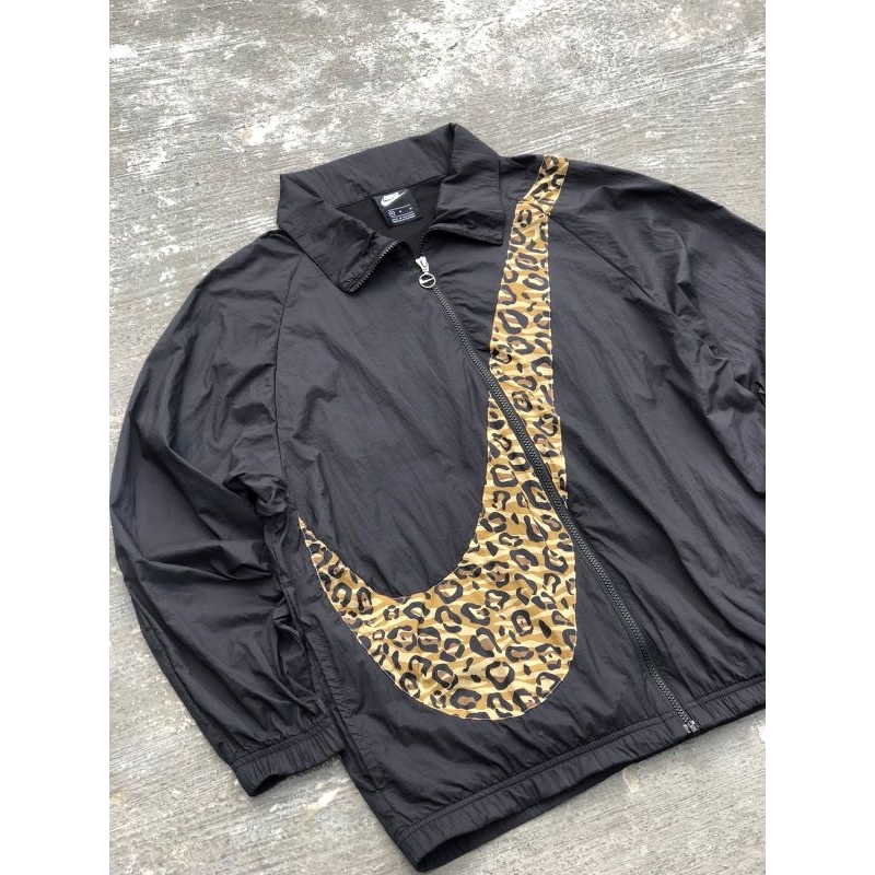 jaket nike leopard and stussy vintage