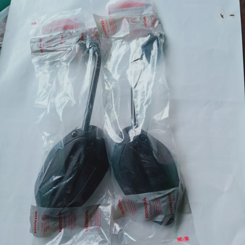 88110-KWW-A40 88120-KWW-A40 KACA SPION MIRROR KANAN KIRI SET SUPRA X125 FI 2014 REVO ABSOLUTE  ORI A