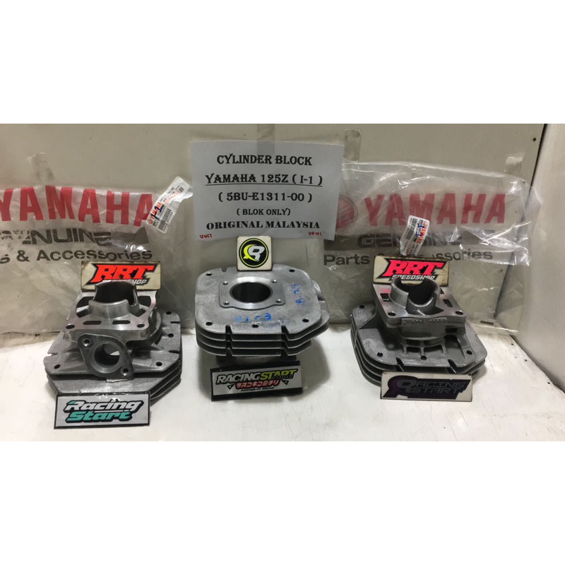 Block SETT PISTON 125z 5BU i-1 Original Yamaha Malaysia