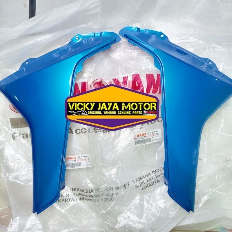 Mole side Cover sayap body bawah NMAX N MAX Old lama 2015-2019 BIRU KANAN KIRI Original Yamaha