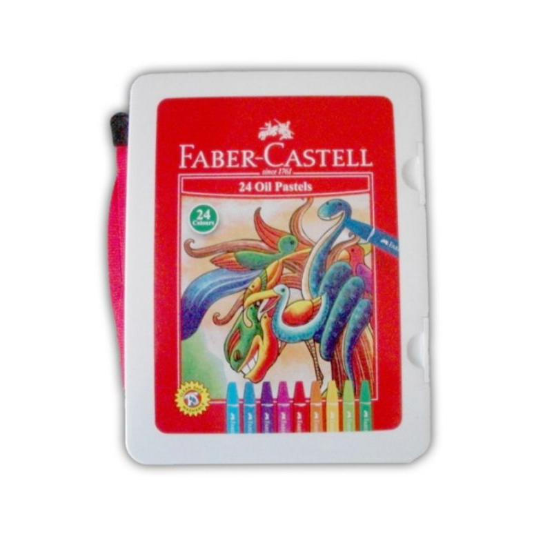 

Crayon/ Oil Pastel 24 Warna Faber-Castell