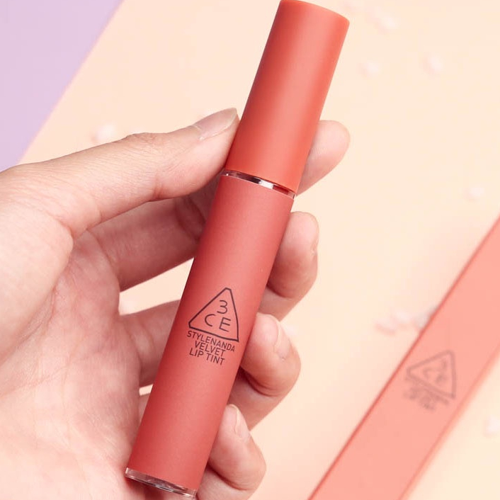 3CE Stylenanad Velvet Lip Tint 4g/Soft  Matte Long-Lasting MLBB Gradient Lips/Liquid Lipstick/Lipsti