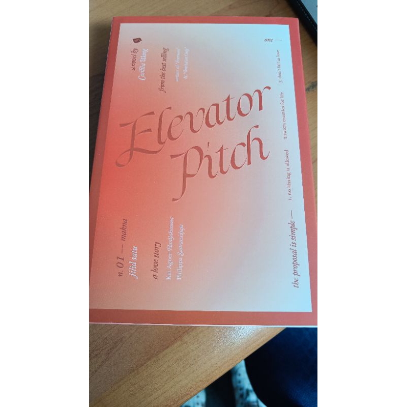Novel Elevator Pitch