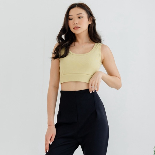 POTTIE - Cecil Crop Tanktop / Crop Top