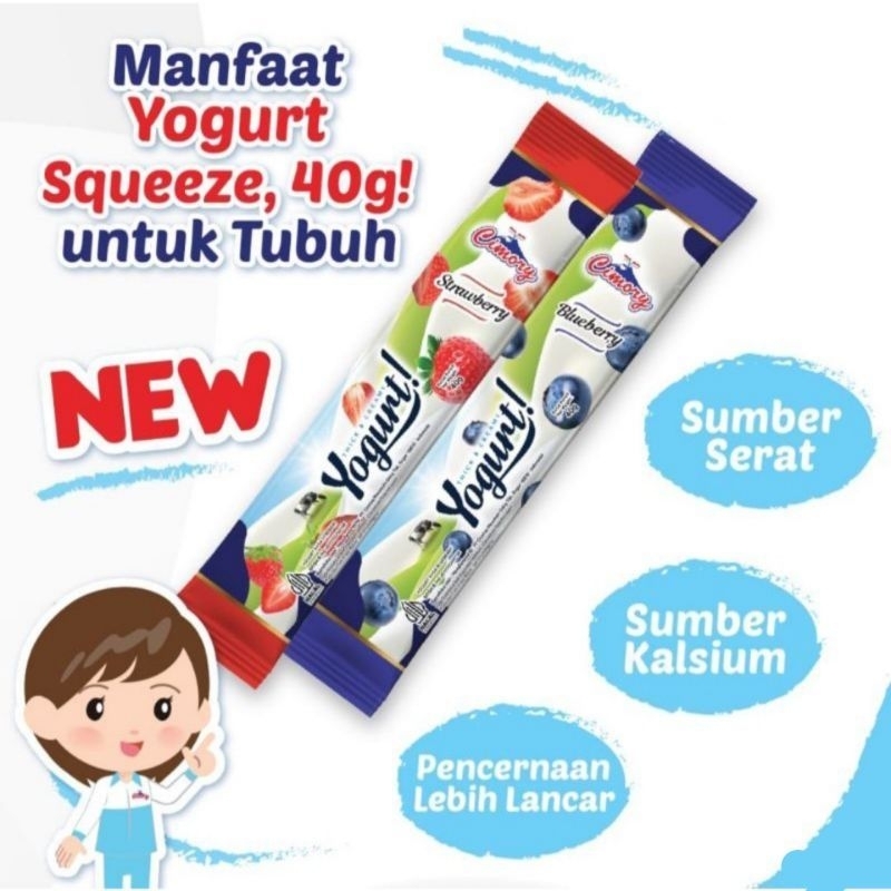 

Spesial Paket 12 pcs Cimory Squeeze Stick 40 gram