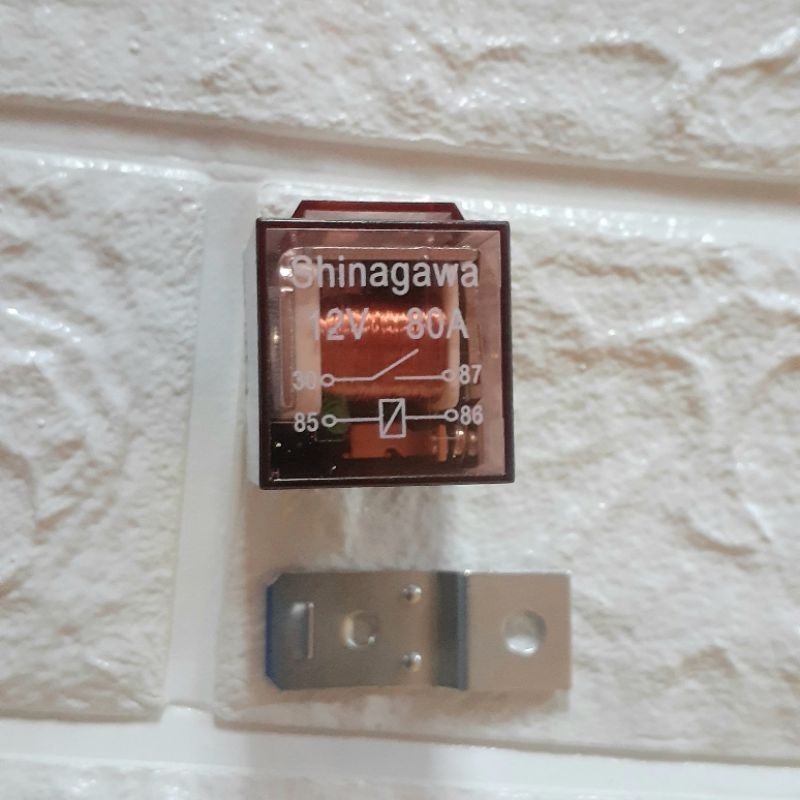 RELAY 4 KAKI KLAKSON LAMPU