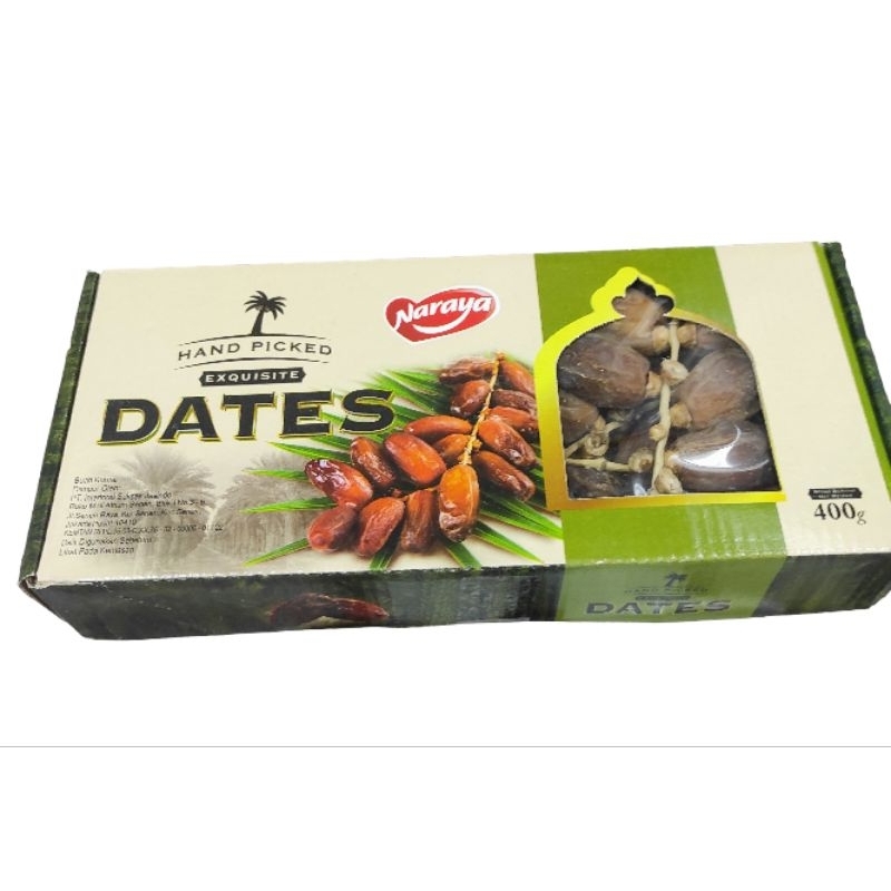 

Kurma naraya dates buah kurma Tunisia kotak 400gr