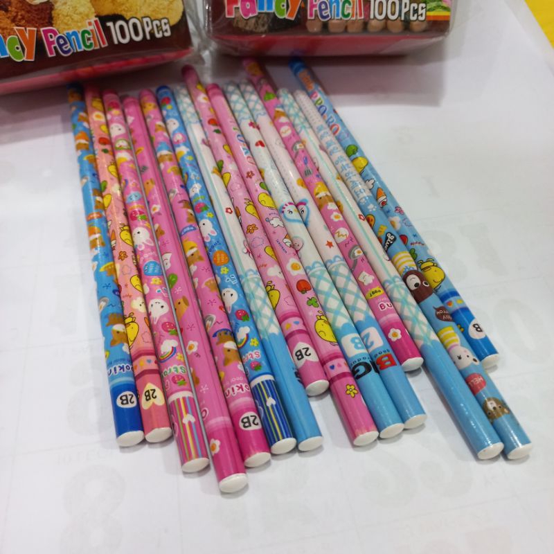 

Ay00! PENSIL KAYU KARAKTER MURAH 1PACK ISI 100PCS