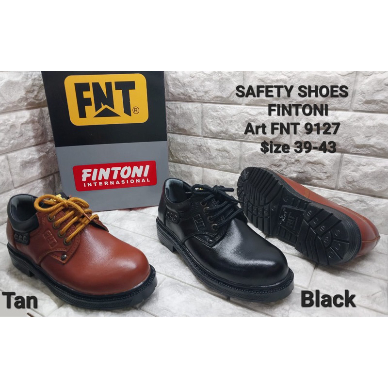 Sepatu Safety Ankle Boots FINTONI 9127