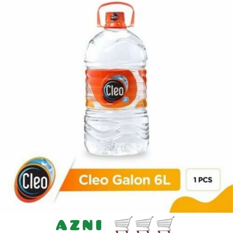 

CLEO Air Mineral Galon Sekali Pakai 6 Liter