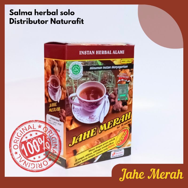 

Salma Herbal - Jahe Merah Instan Al ghuroba Box isi 10 sachet Minuman Kesehatan