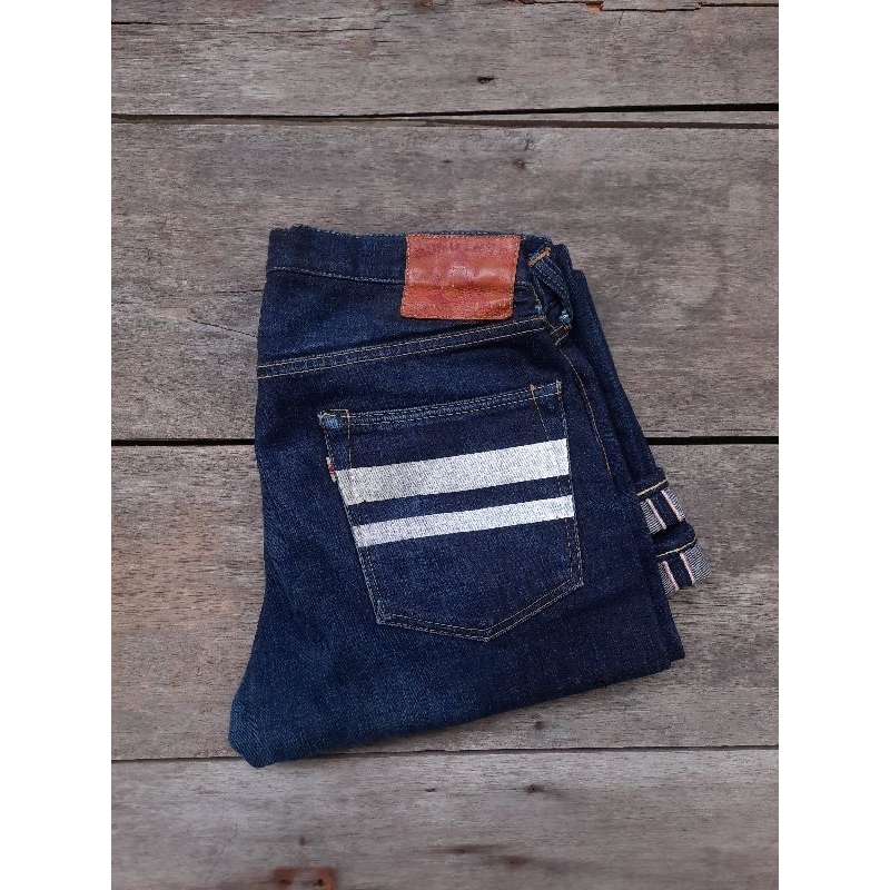 momotaro denim selvedge 15,7oz size fit 32 second preloved