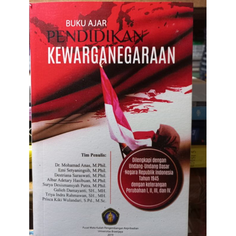 Buku Ajar Pendidikan Kewarganegaraan - Universitas Brawijaya