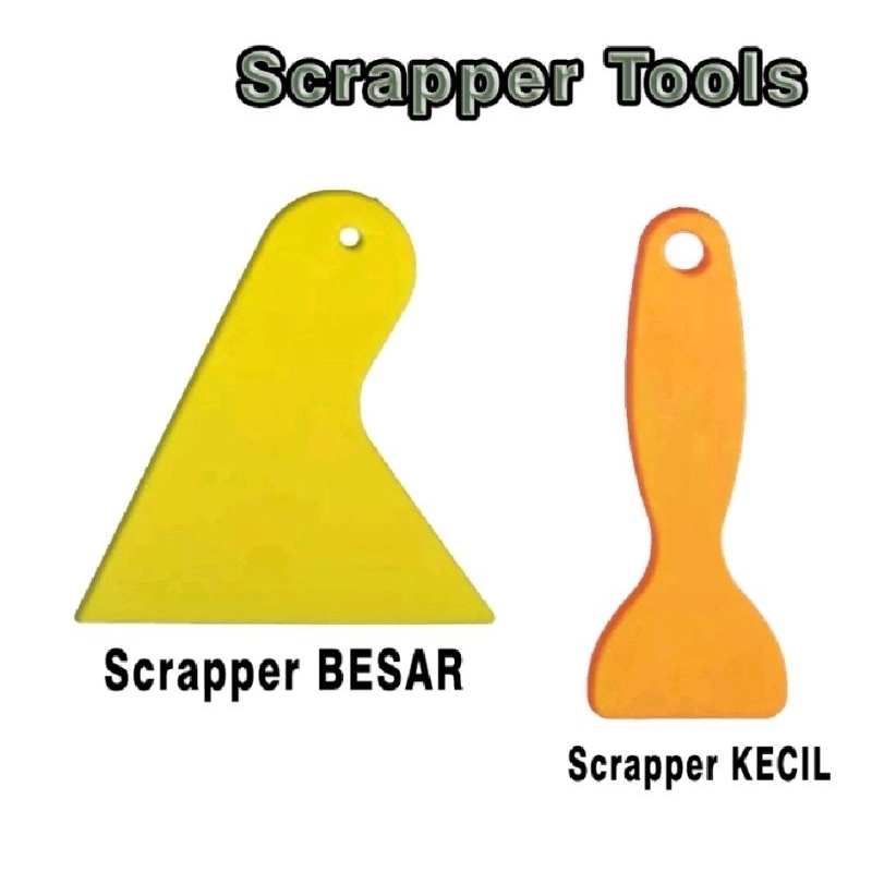 Alat Bantu Pasang Stiker Wallpaper Sticker/ Rakel Scraper Alat Pasang Stiker Skotlet
