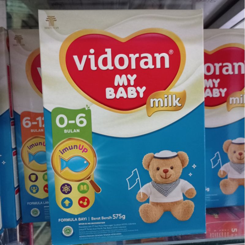 Vidoran 0-6 bulan Vidoran 6-12 bulan 575 gr Susu formula murah