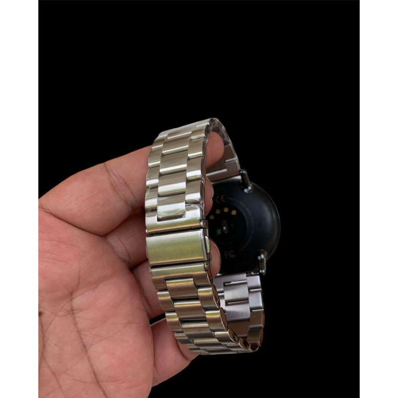 Strap tali jam tangan rante stell padat smart watch quikrealeas