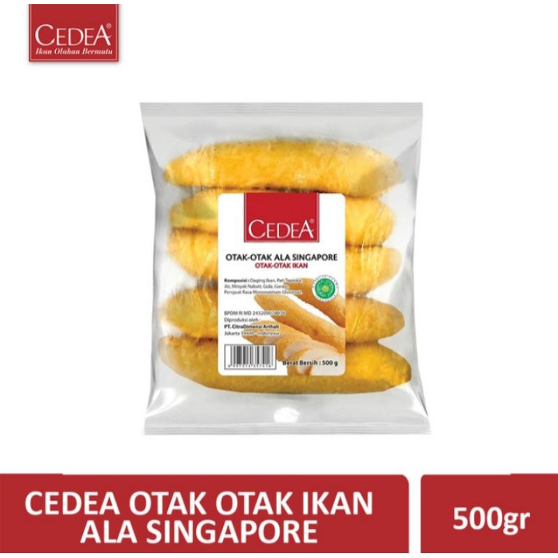 

Cedea otak otak singapur 500 gr