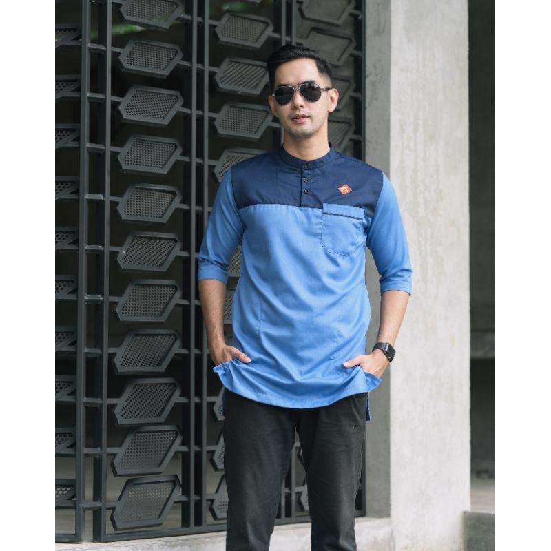 Baju Koko Terbaru Lengan 3/4 Kurta Modern