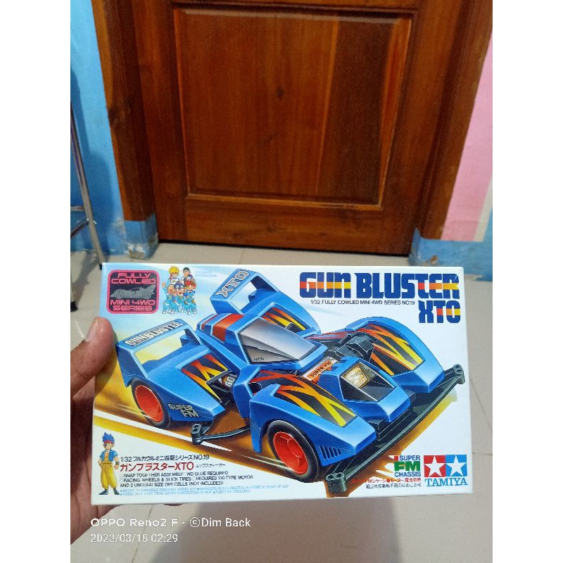 Tamiya body 19419 Gun Bluster / GunBluster Xto Mij ( Dus komic )