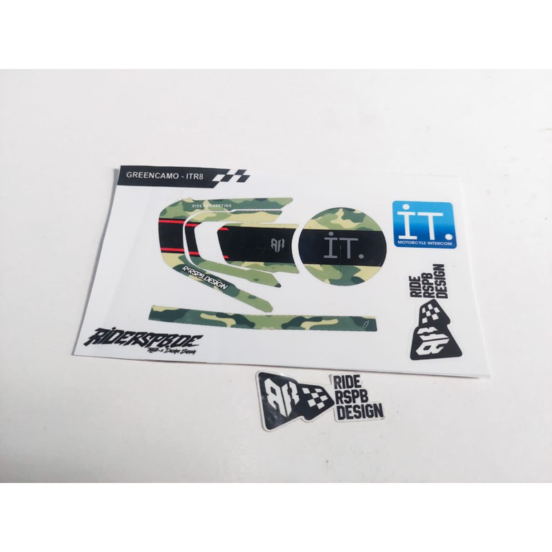IT R8 - STICKER DECAL SKIN COVER GARSKIN INTERCOM ITR8