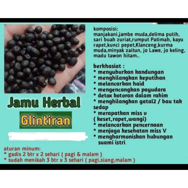 Jamu  herbal pelancar haid ampuh