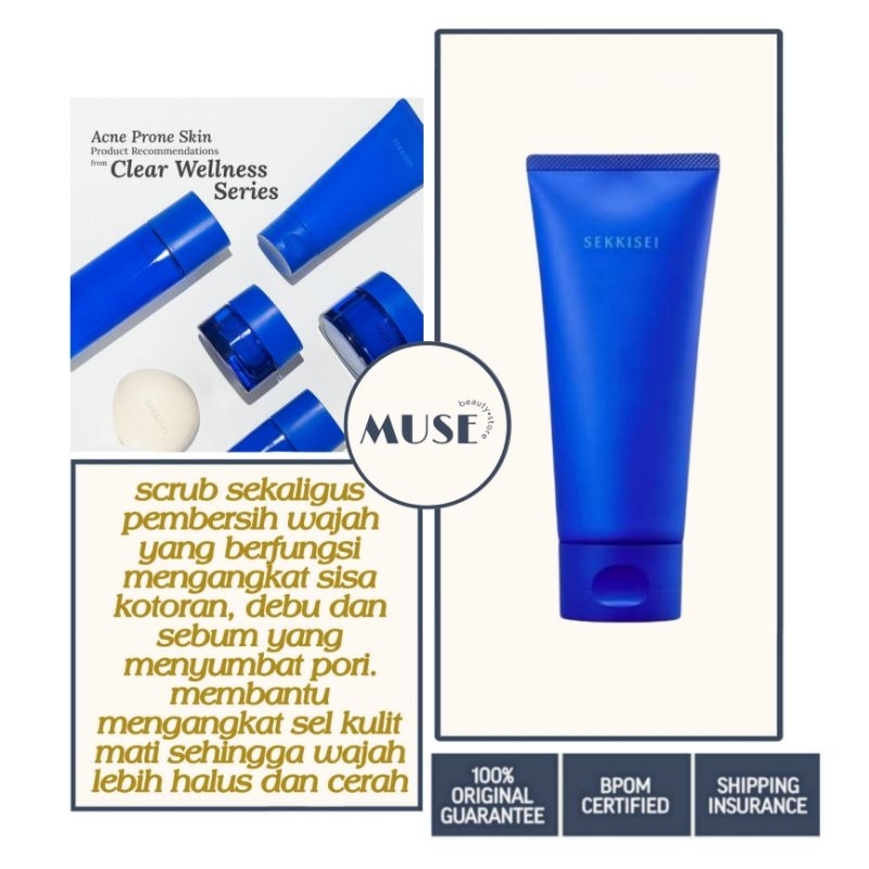 Kose Sekkisei Clear Wellness Milk Cleanser 145ml