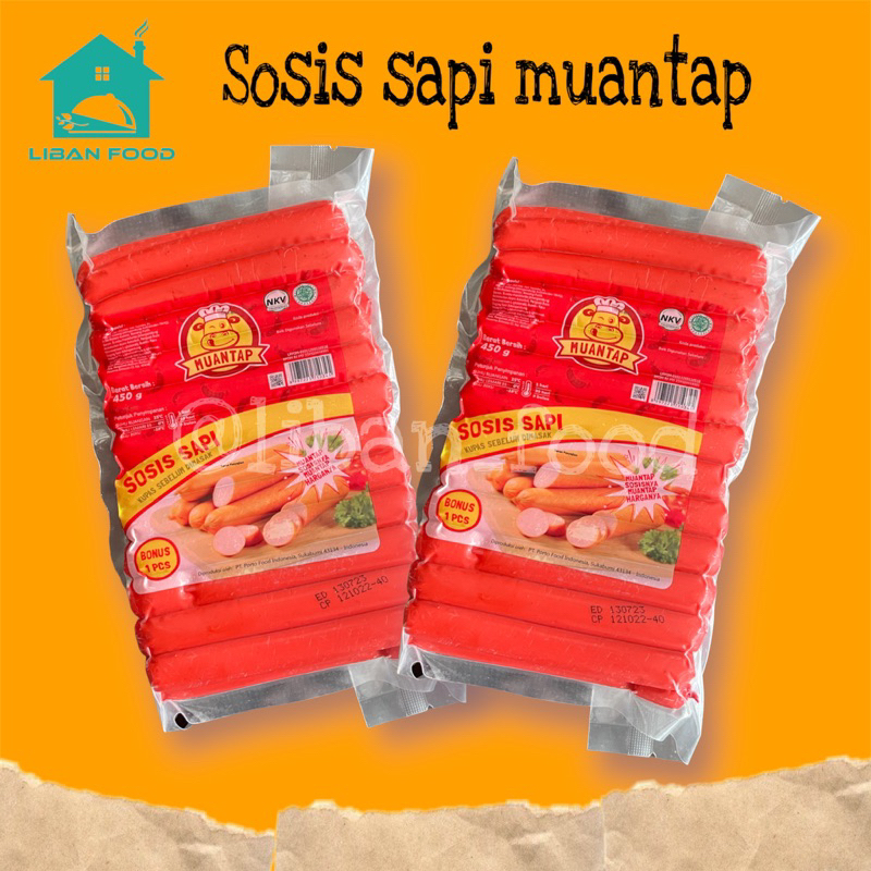 SOSIS MANTAP 450gram / SOSIS MUANTAP