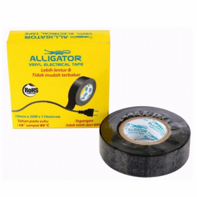 

Isolasi Listrik Alligator/ Isolasi listrik Tahan Panas