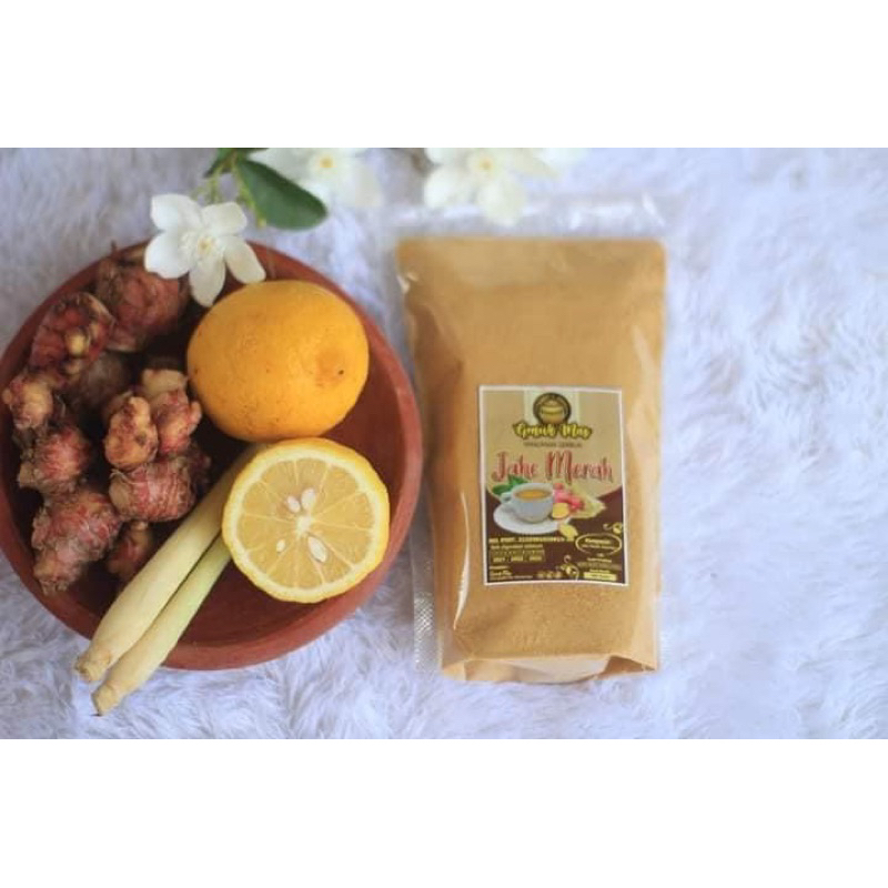 

JAMU BUBUK GENUK MAS JAHE MERAH & JAHE SEREH