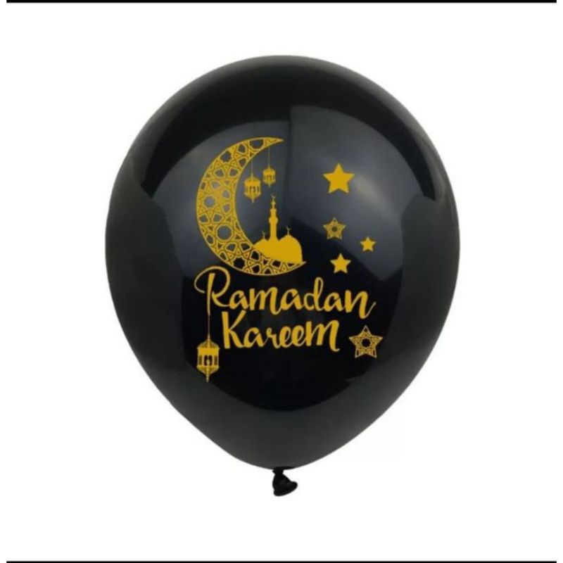 Balon Ramadhan Kareem, Balon Ramadhan, dekorasi ramadhan, aksesoris ramadhan