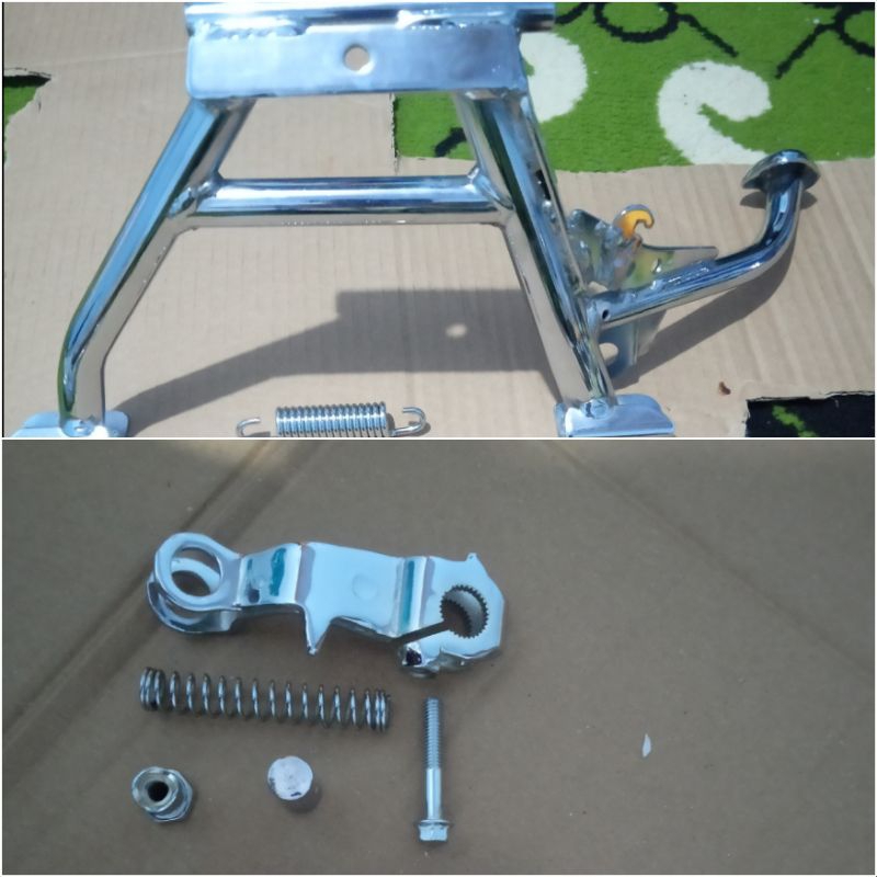 STANDAR TENGAH ASLI HONDA 100% & PAHA REM KOMPLIT BEAT SCOOPY TAHUN 2013 HINGGA 2019 RING 14 STANDAR