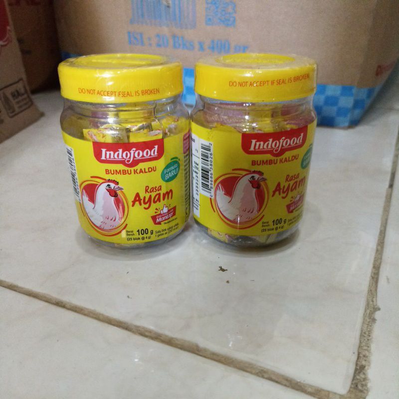 

Bumbu Kaldu Indofood isi 25 balok