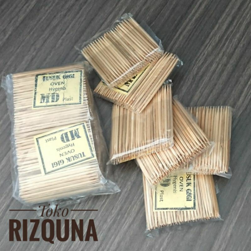 Tusuk Gigi /Tusuk Daun Pisang ujung Lancip