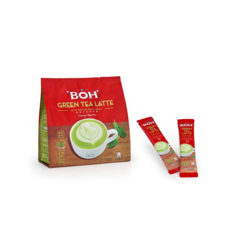 

Boh Green Tea Latte Teh Hijau With Matcha From Japan Halal