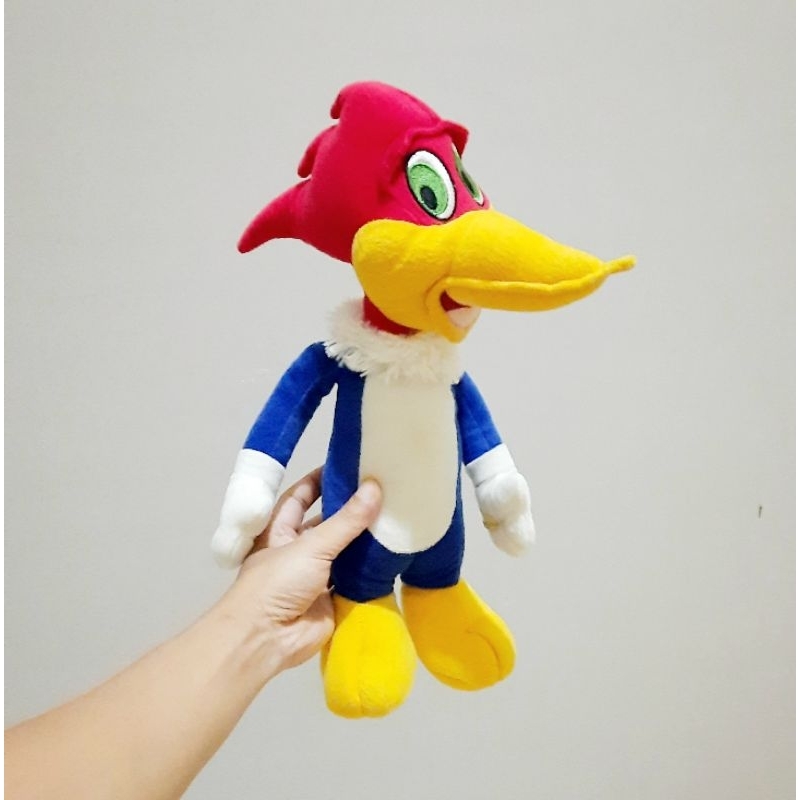 Boneka Woody Woodpecker Original Size 38 cm/ Boneka Woody Woodpecker