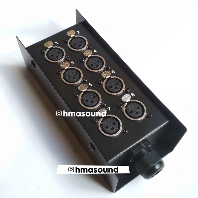 Box Kabel Snake 8 Channel + Connector BSC-8