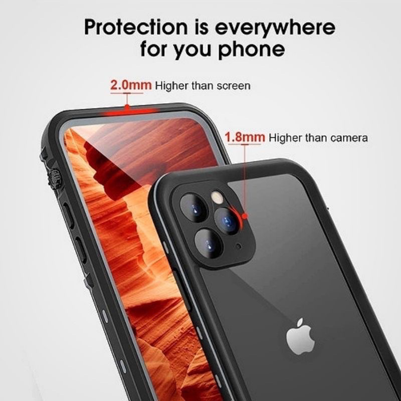 Fuze Armor Protect Case iphone 11 Pro Max 12 Pro Max 13 Pro max Shockproof Acrylic