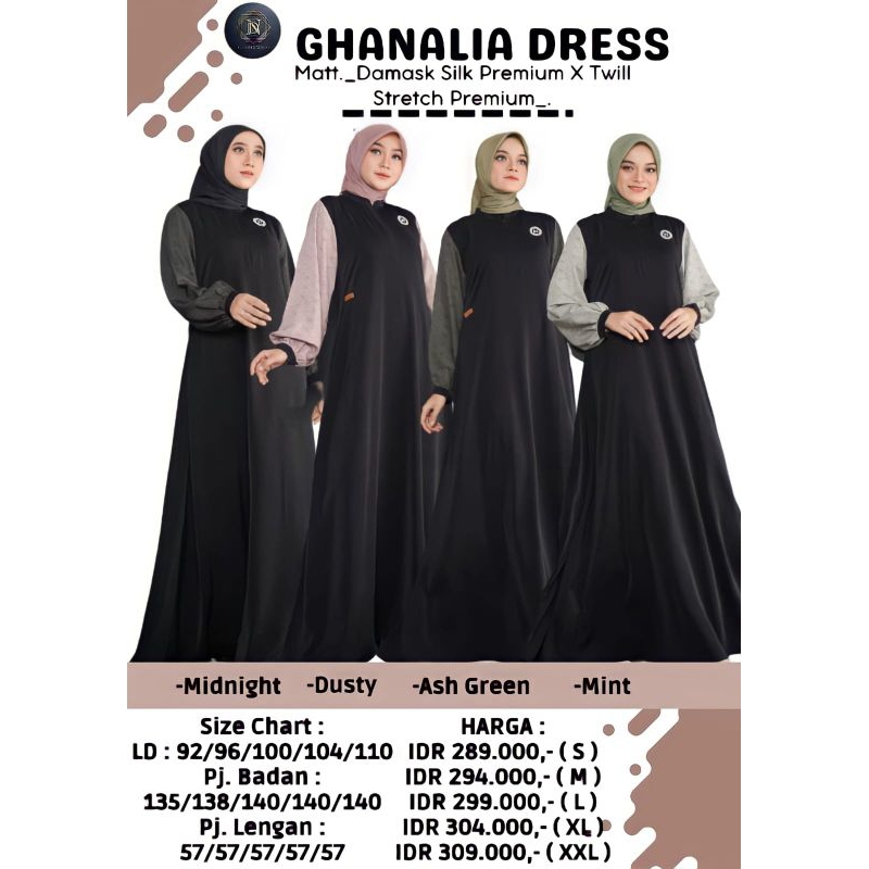 Ghanalia dress by Nadheera Luxury