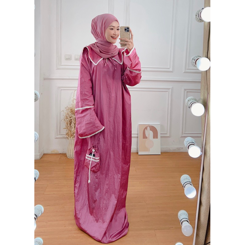 MUKENA TRAVELLING | ABAYA TRAVELLING | MUKENA PARASUT PREMIUM | MECA ABAYA