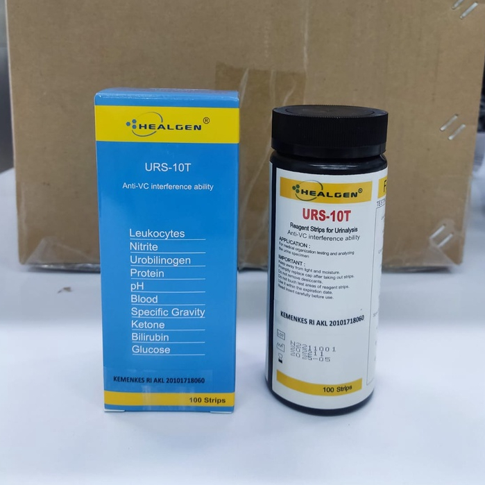 Strip Urine 10 parameter healgen | Urine strip 10T