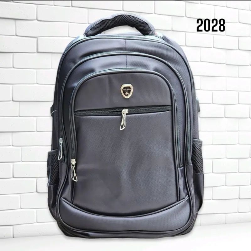 Tas Ransel Jumbo/ Tas Ransel POLO GIVES / Tas kerja pria Original Import - USB PORT