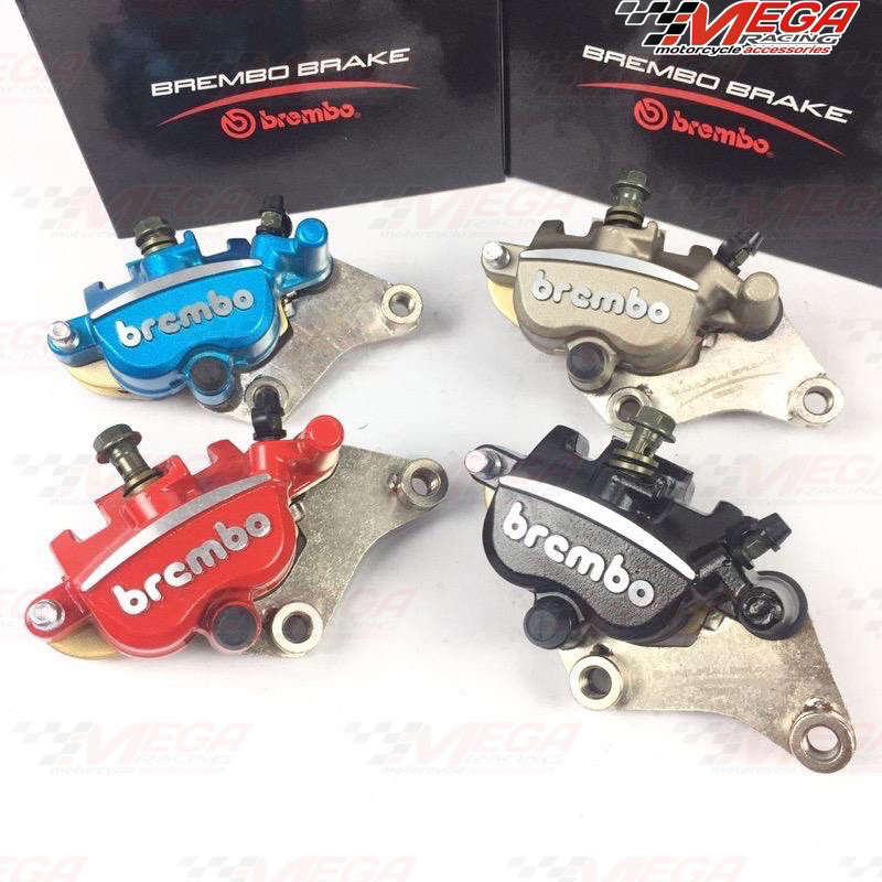 Kaliper Samuraie 2 Piston 2P + Breket Pnp Jupiter Z/ F1zr/ Rx King/ Vega R/ Nouvo Caliper Cakram Palababi Kau