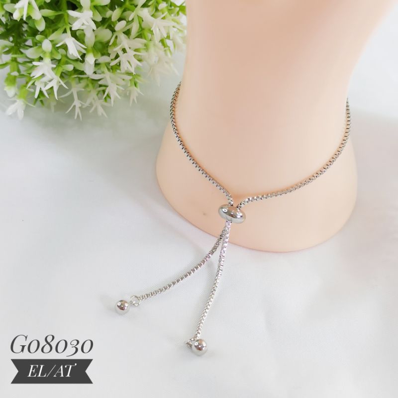 Gelang serut rantai italy motif bintang G08030