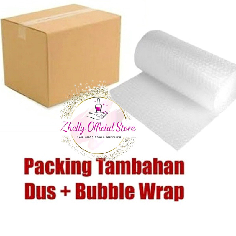 

PACKING TAMBAHAN DUS + BUBBLE WRAP