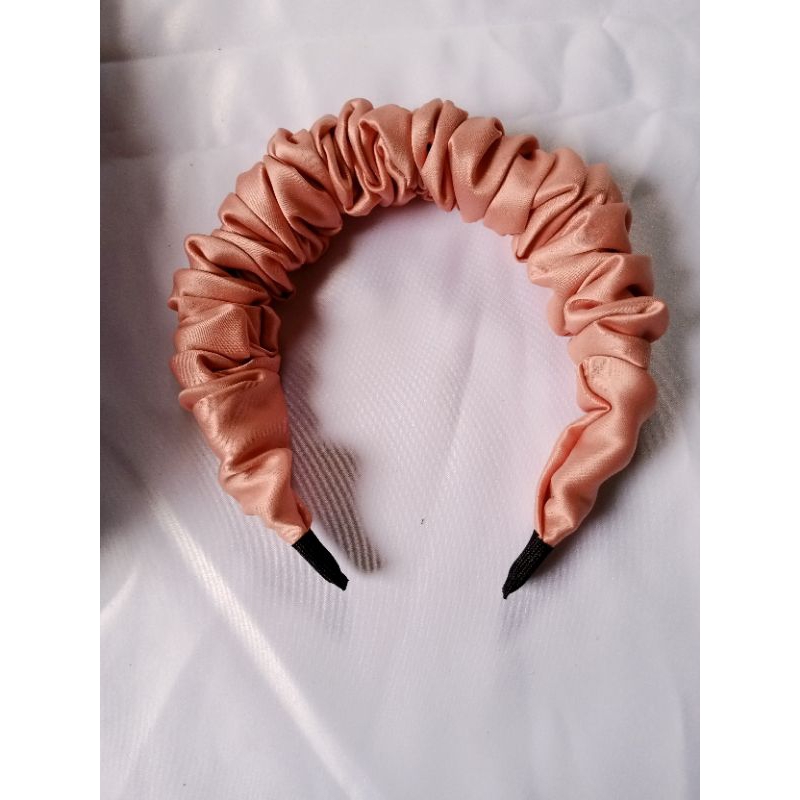 Bando scrunchie - PREMIUM satin velvet