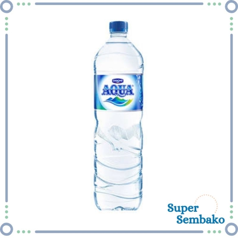 

AIR MINERAL AQUA BOTOL BESAR 1500ml