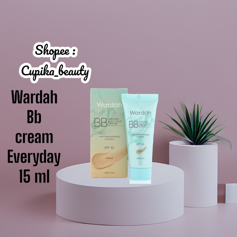 [ub.x] [ 15 ml BB cream everyday ] wardah everyday BB cream 15 ml || BB cream harian wardah