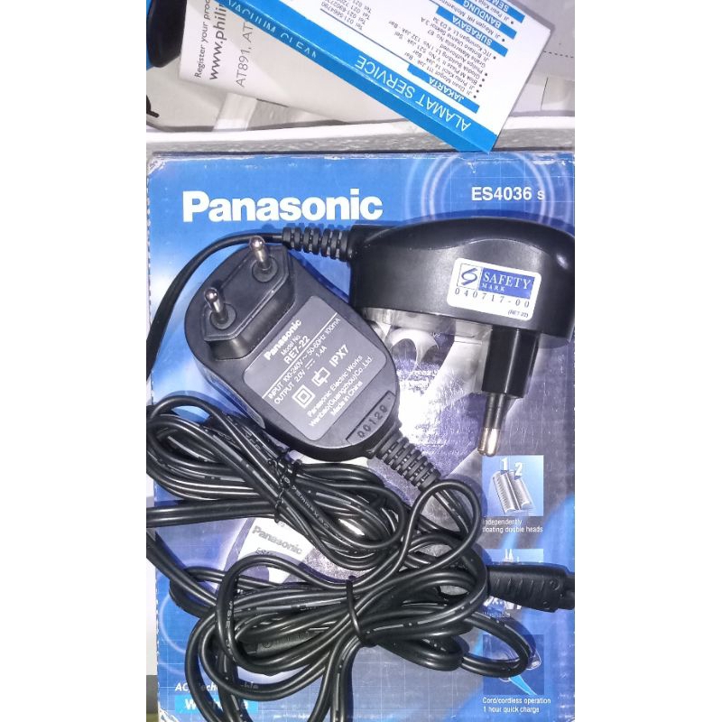 charger adaptor alat cukur Panasonic original